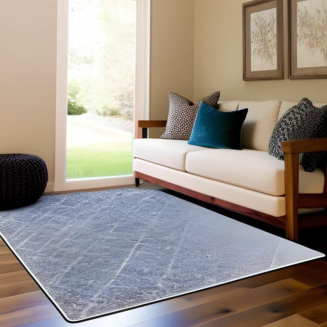 Are polypropylene rugs safe for vinyl floors?