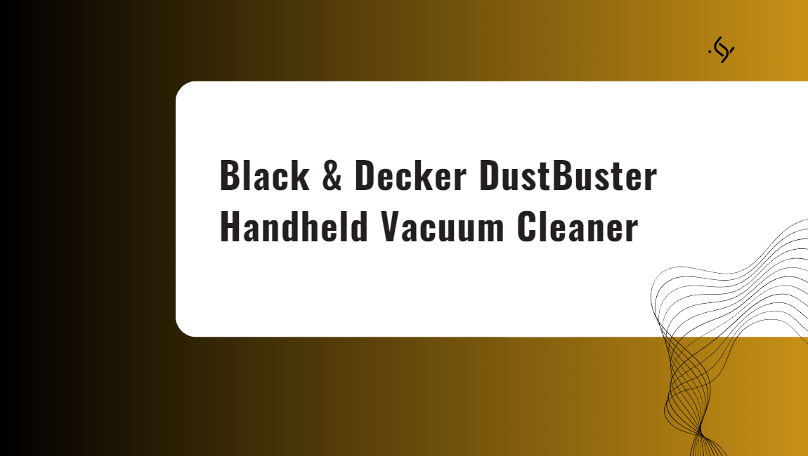 Black & Decker DustBuster Handheld Vacuum Cleaner