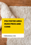 Polyester Area Rugs Pros and Cons: 10 Things You Must Know