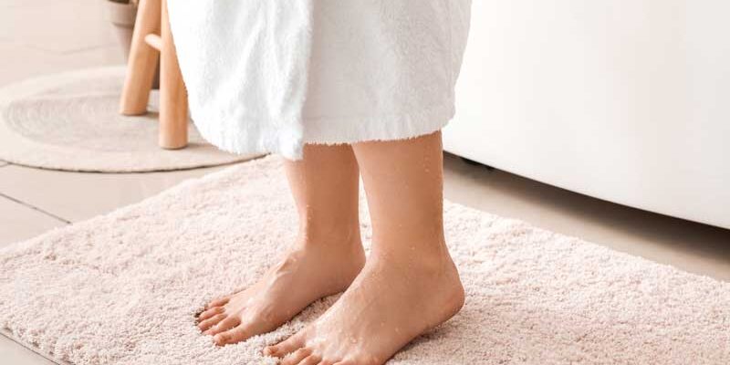 How To Clean Bathroom Rugs With Rubber Backing