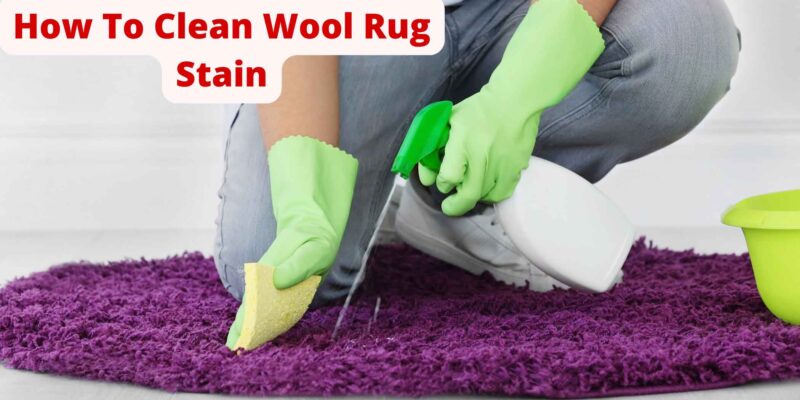 How To Clean Wool Rug Stain?